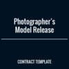 Photographers Model Release